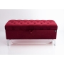 Tufted Storage Bench